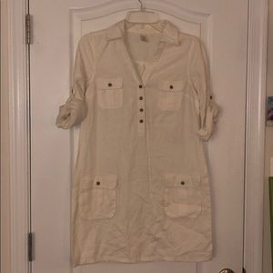 Old Navy Linen Tunic Dress